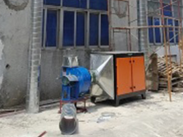 東莞市大嶺山某公司廢氣處理設(shè)備工程安裝